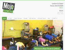 Tablet Screenshot of mojofitnesslittleton.com